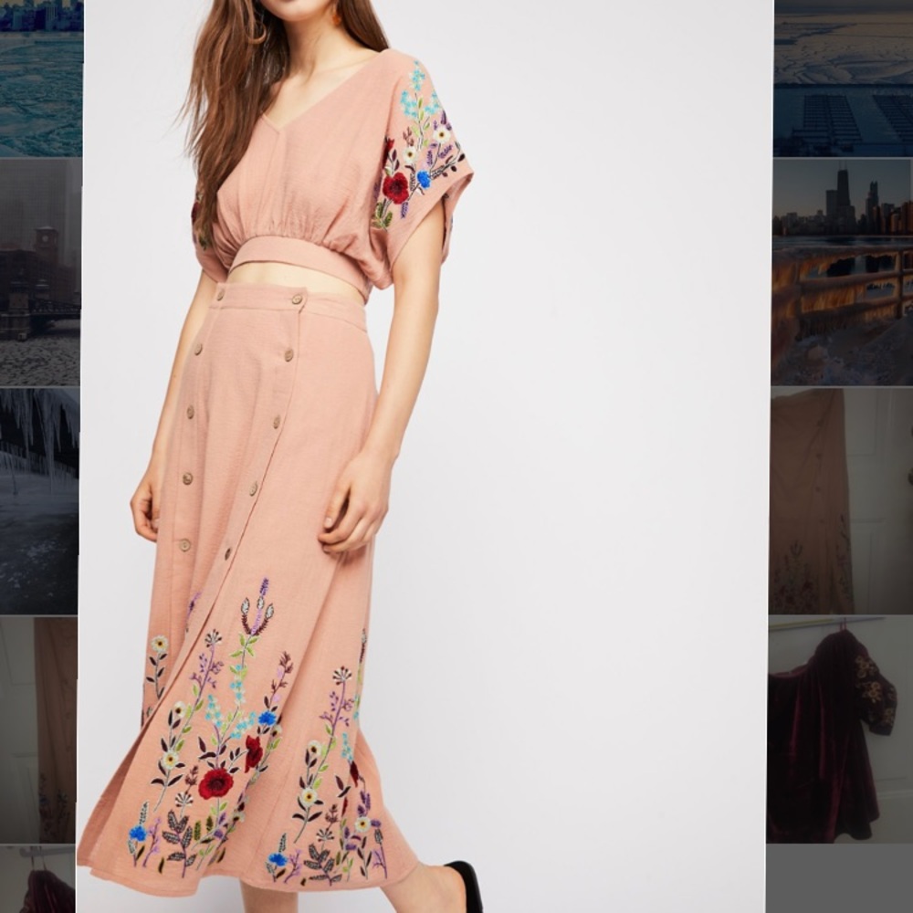 Free People 2 piece set